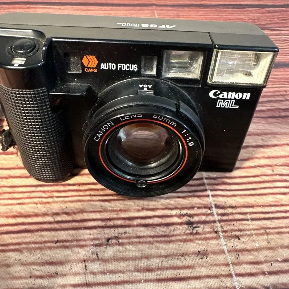 Canon AF35ML 35mm Film Camera For Parts Or Repair!
